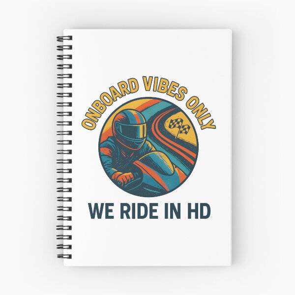 Item preview, Onboard Vibes Only - We Ride in HD - Motorsport designed and sold by inkNext.