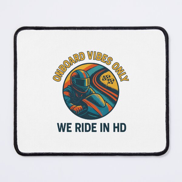 Item preview, Onboard Vibes Only - We Ride in HD - Motorsport designed and sold by inkNext.