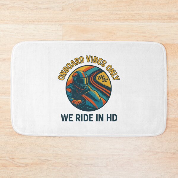 Item preview, Onboard Vibes Only - We Ride in HD - Motorsport designed and sold by inkNext.