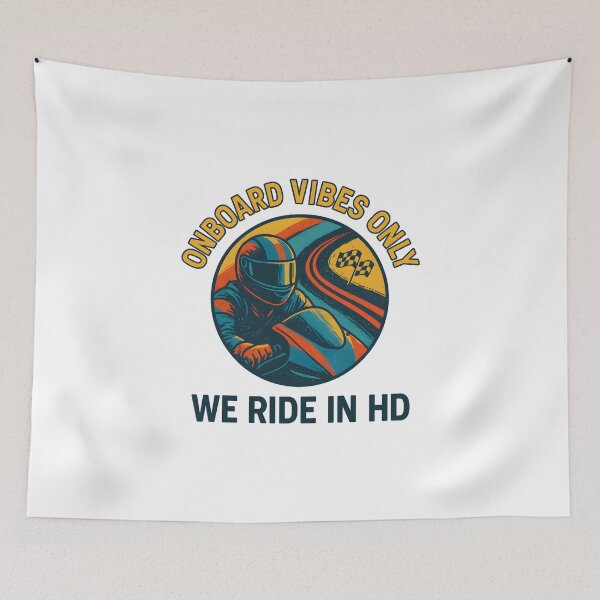 Item preview, Onboard Vibes Only - We Ride in HD - Motorsport designed and sold by inkNext.