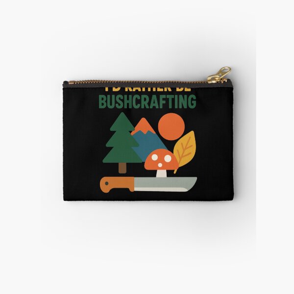 Item preview, I'd Rather Be Bushcrafting Prepper Survival designed and sold by LuminOrb.