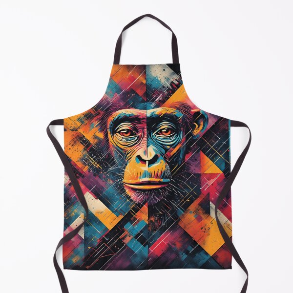 Artikelvorschau, Affe Buntes abstraktes Design E1A0007 entworfen und verkauft von Ekeinekeke.