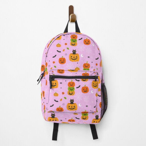 Item preview, pumpkins and black cats designed and sold by burbura.