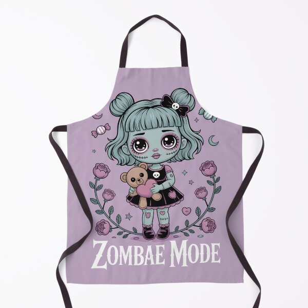 Item preview, Zombae Mode – Cute Pastel Goth Zombie Girl Design designed and sold by LaLi-Designs.