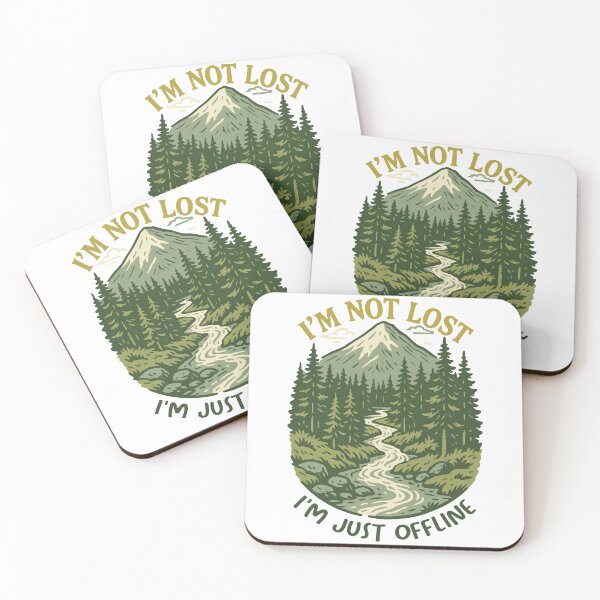 Item preview, I'm Not Lost I'm Just Offline Prepper Survival designed and sold by LuminOrb.