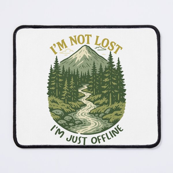 Item preview, I'm Not Lost I'm Just Offline Prepper Survival designed and sold by LuminOrb.
