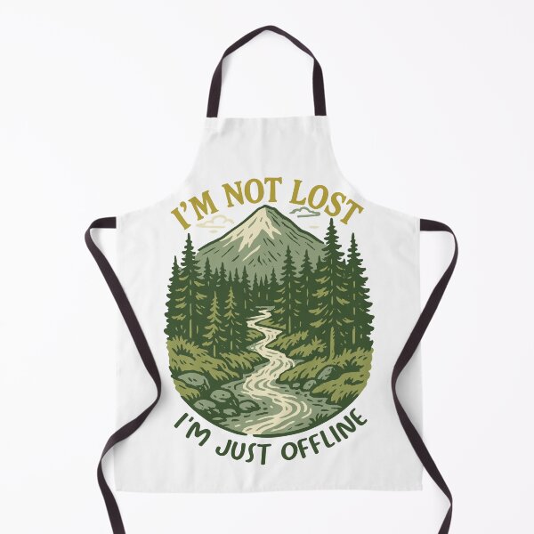Item preview, I'm Not Lost I'm Just Offline Prepper Survival designed and sold by LuminOrb.