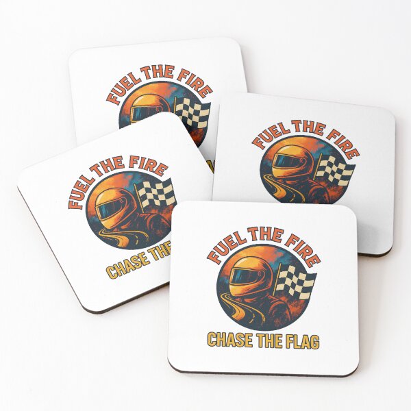 Item preview, Fuel the Fire - Chase the Flag - Motorsport designed and sold by inkNext.
