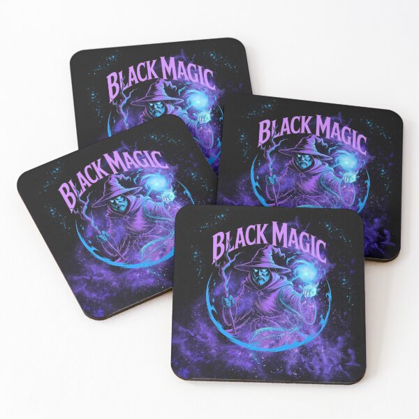 Item preview, Black Magic Wizard – Epic Mystical Illustration designed and sold by Kaibutsu World.