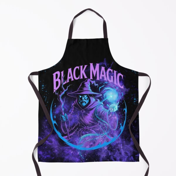 Item preview, Black Magic Wizard – Epic Mystical Illustration designed and sold by Kaibutsu World.