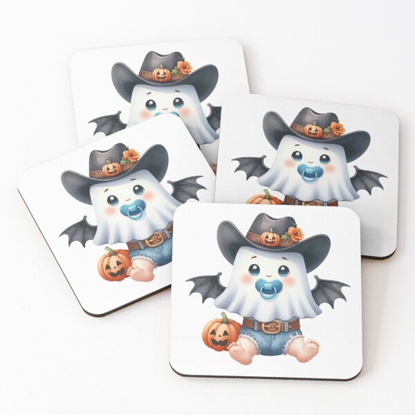Item preview, Cowboy Ghost Halloween  designed and sold by TalalosART.