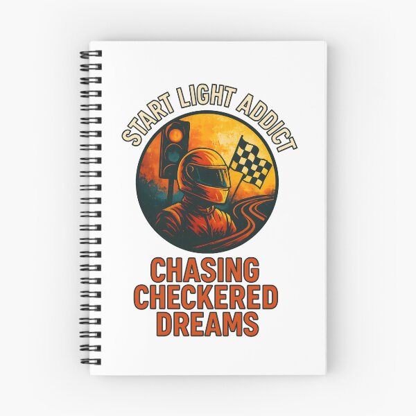 Item preview, Start Light Addict - Chasing Checkered Dreams - Motorsport designed and sold by inkNext.