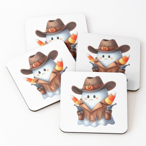 Item preview, Cowboy Ghost Halloween  designed and sold by TalalosART.