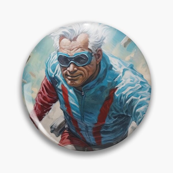 Item preview, Old man super hero designed and sold by nikigoessi.