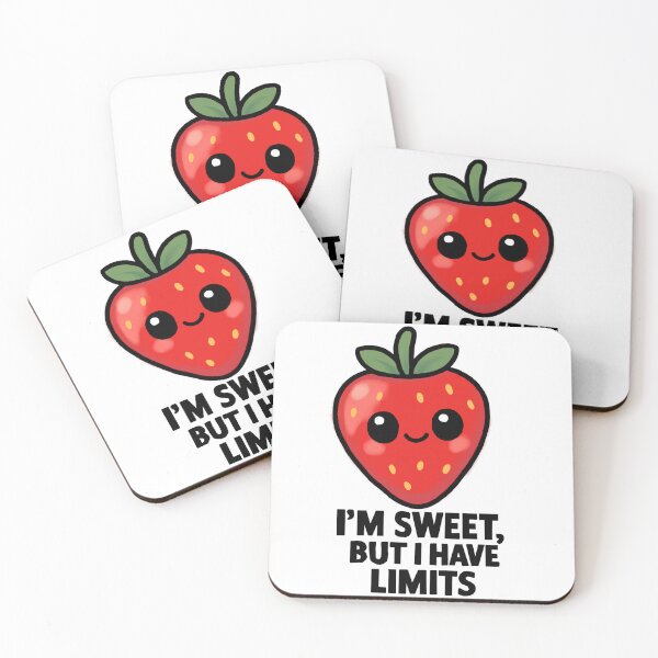 Item preview, Cute Strawberry - Sweet but I have limits designed and sold by ShadowLines.
