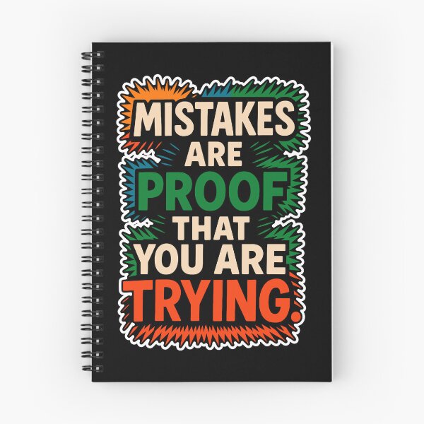 Item preview, Mistakes are Proof That You are Trying designed and sold by Adelberton.
