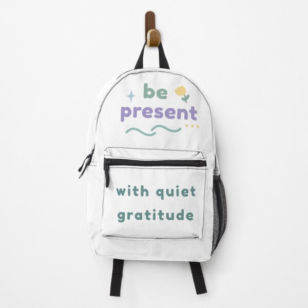 Item preview, Be Present – Minimal Mindfulness Quote in Calm Pastel Style designed and sold by HelloPumpui.