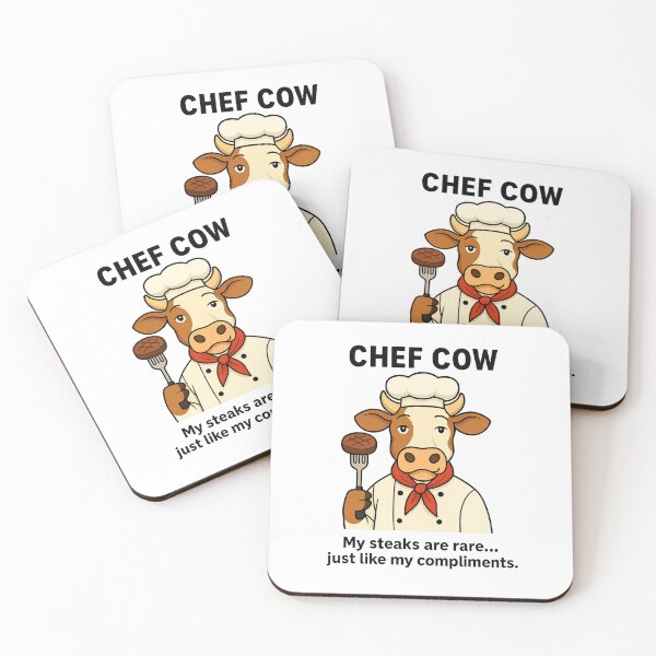 Item preview, Chef Cow – Rare Steaks, Rarer Compliments designed and sold by Teenomix.