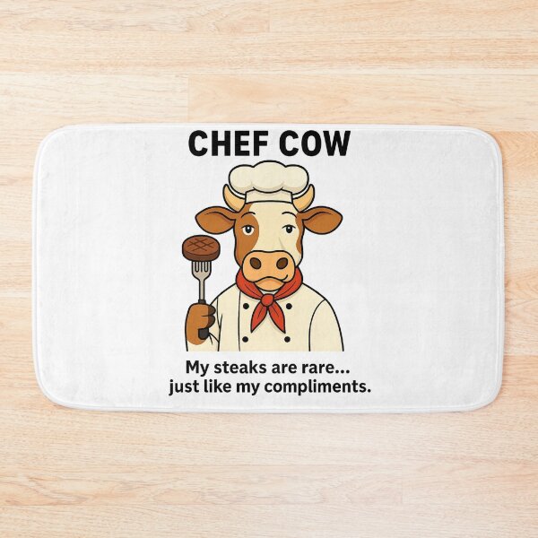 Item preview, Chef Cow – Rare Steaks, Rarer Compliments designed and sold by Teenomix.
