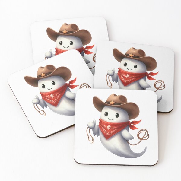 Item preview, Cowboy Ghost Halloween  designed and sold by TalalosART.
