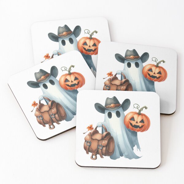 Item preview, Cowboy Ghost Halloween  designed and sold by TalalosART.