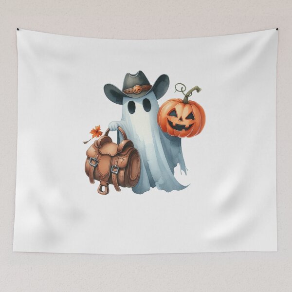 Item preview, Cowboy Ghost Halloween  designed and sold by TalalosART.