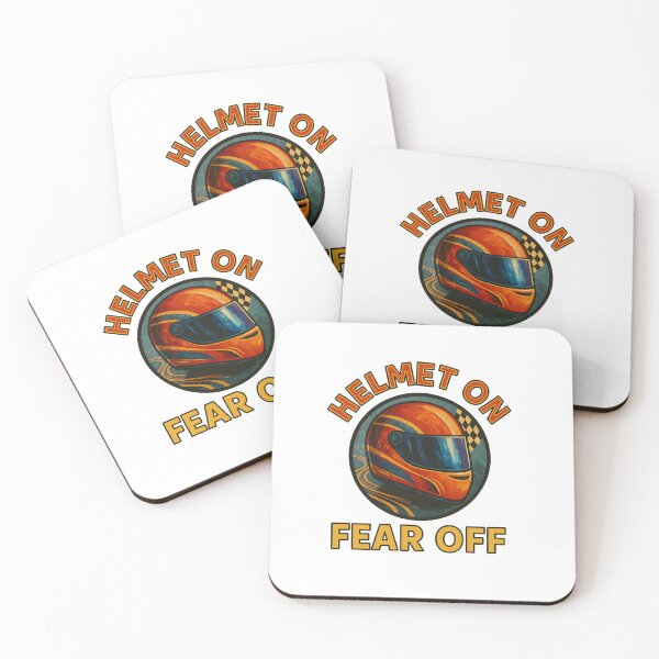 Item preview, Helmet On - Fear Off - Motorsport designed and sold by inkNext.