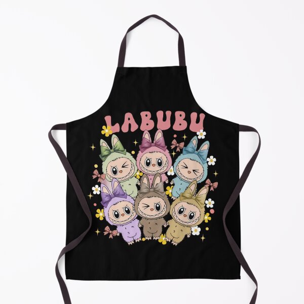 Item preview, Labubu Cute Cartoon Dolls Anime Chibi Style designed and sold by HaloHop.