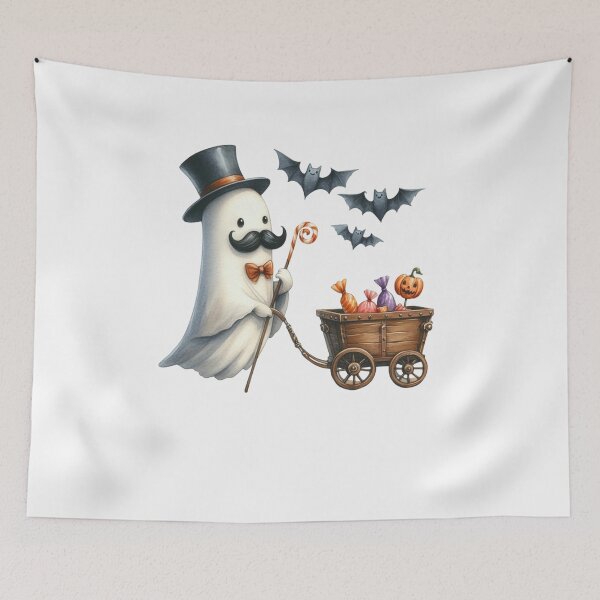 Item preview, Cowboy Ghost Halloween  designed and sold by TalalosART.