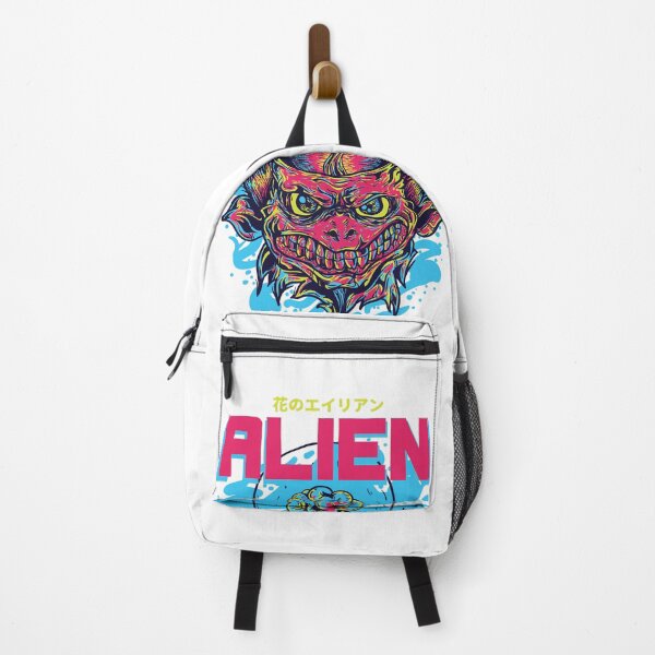 Item preview, RED GIRL – Bold Anime-IALIEN – Vibrant Monstrous Head with Brain Bloom & Japanese Textnspired Masked Heroine Portrait designed and sold by TeesHearts100.