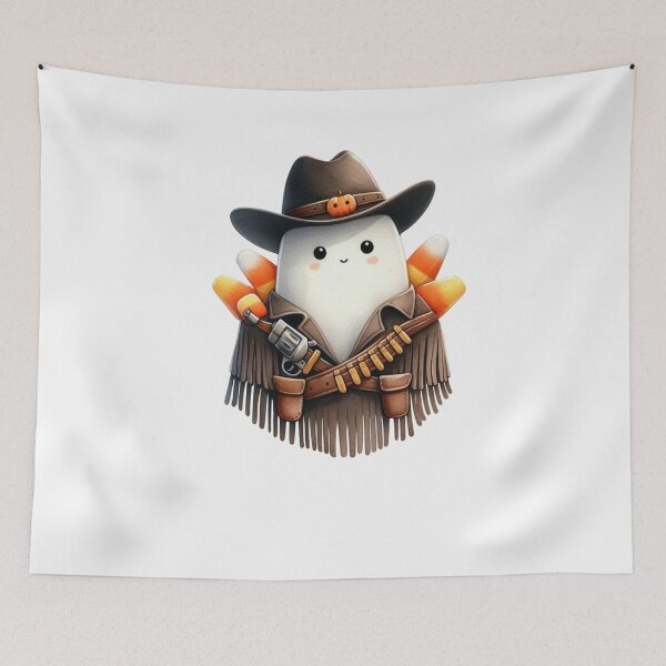 Item preview, Cowboy Ghost Halloween  designed and sold by TalalosART.