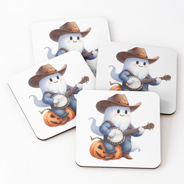 Aperçu de l'œuvre Fantôme de cow-boy pour Halloween créée et vendue par TalalosART.