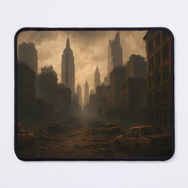 Item preview, Post-Apocalyptic New York City – Ruined Urban Future Art designed and sold by Cole's Design.