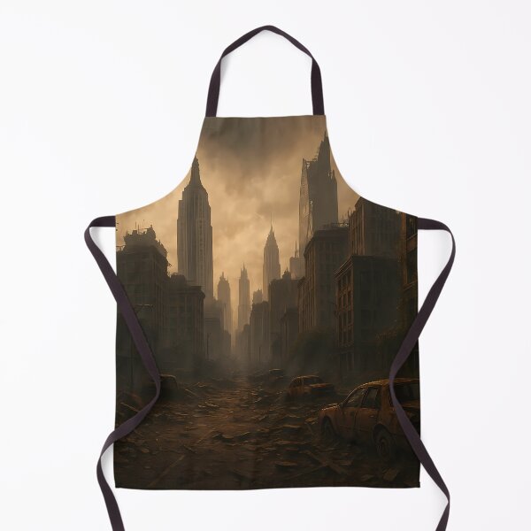 Item preview, Post-Apocalyptic New York City – Ruined Urban Future Art designed and sold by Cole's Design.