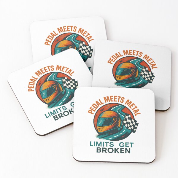 Item preview, Pedal Meets Metal - Limits Get Broken - Motorsport designed and sold by inkNext.