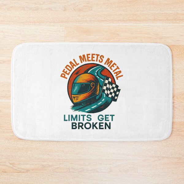 Item preview, Pedal Meets Metal - Limits Get Broken - Motorsport designed and sold by inkNext.
