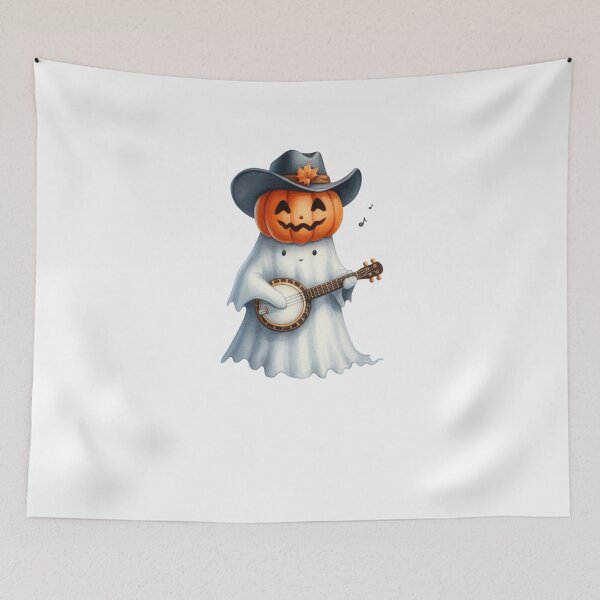 Item preview, Cowboy Ghost Halloween  designed and sold by TalalosART.