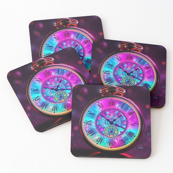 Item preview,  Infinite Time Spiral Pocket Watch with Recursive Clock Faces  designed and sold by AbdS07.