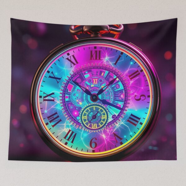 Item preview,  Infinite Time Spiral Pocket Watch with Recursive Clock Faces  designed and sold by AbdS07.