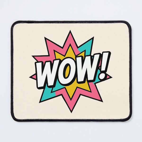Item preview, WOW! - Comic Explosion designed and sold by Myra365Art.