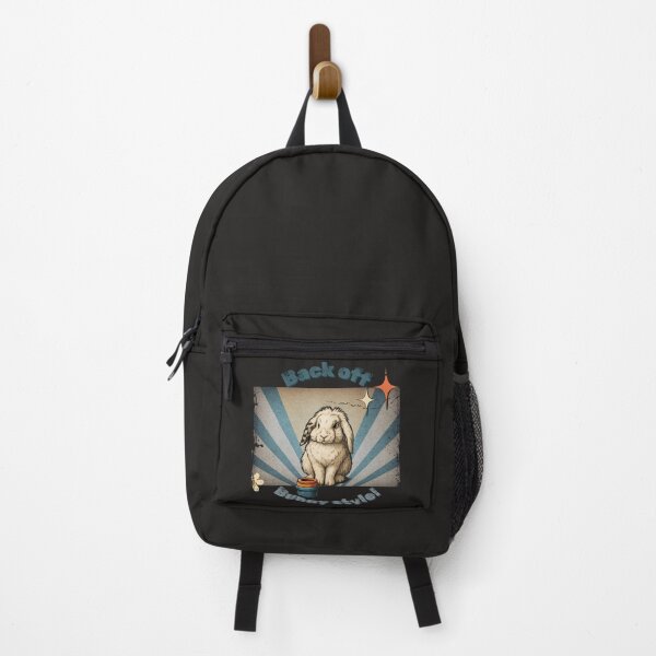 Item preview, Back Off – Bunny Style Attitude! designed and sold by RUNO LAB.