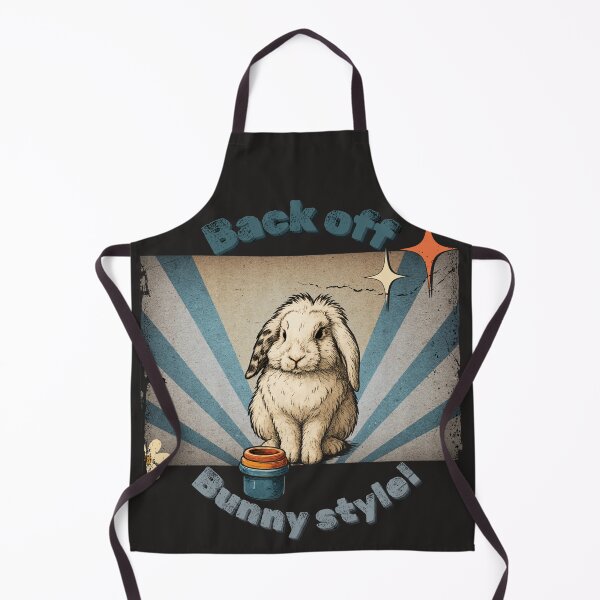 Item preview, Back Off – Bunny Style Attitude! designed and sold by RUNO LAB.
