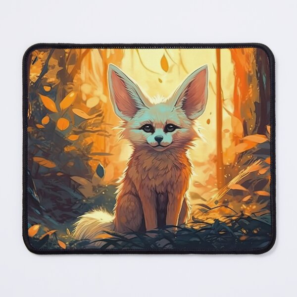 Item preview, Fennec Fox in the Forest designed and sold by nikigoessi.