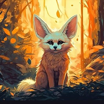 Joli Tapis De Souris Fennec En Caoutchouc Motif Renard Pour