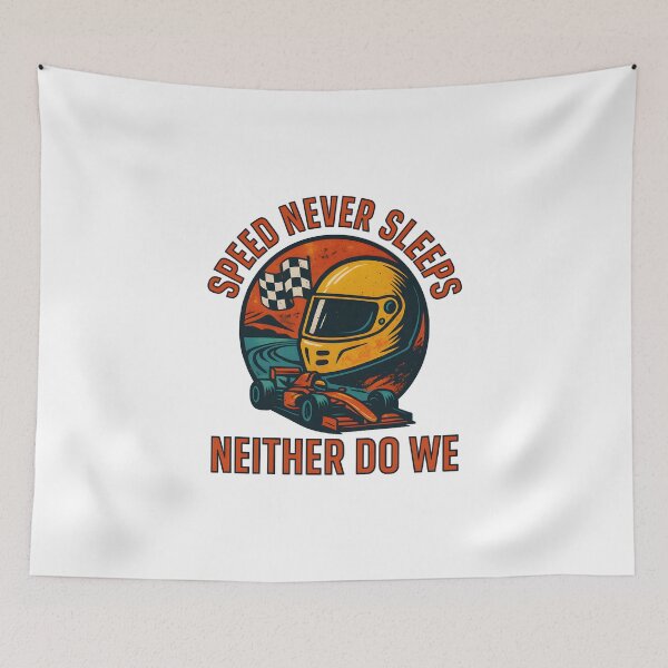 Item preview, Speed Never Sleeps - Neither Do We - Motorsport designed and sold by inkNext.