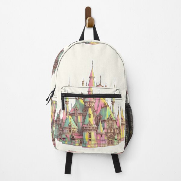 Item preview, French Castle - Modern Chateaucore Aesthetic Wall Art designed and sold by Sugar Wisdom .