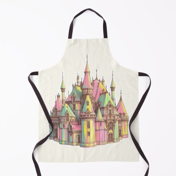 Item preview, French Castle - Modern Chateaucore Aesthetic Wall Art designed and sold by Sugar Wisdom .