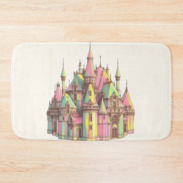 Item preview, French Castle - Modern Chateaucore Aesthetic Wall Art designed and sold by Sugar Wisdom .