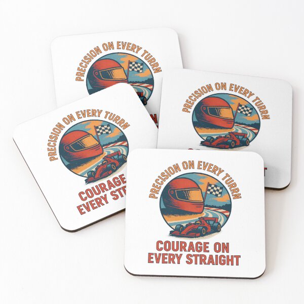 Item preview, Precision on Every Turn - Courage on Every Straight - Motorsport designed and sold by inkNext.