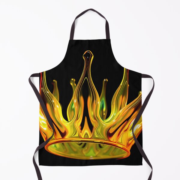 Item preview, Liquid Gold Crown with Flame-like Flowing Design Elements designed and sold by AbdS07.